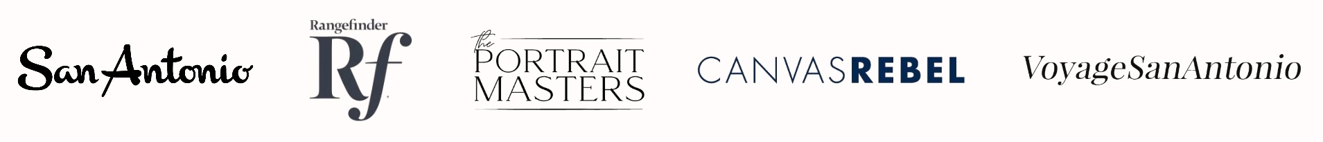 San Antonio, Rangefinder, The Portrait Masters, CanvasRebel, and VoyageSanAntonio